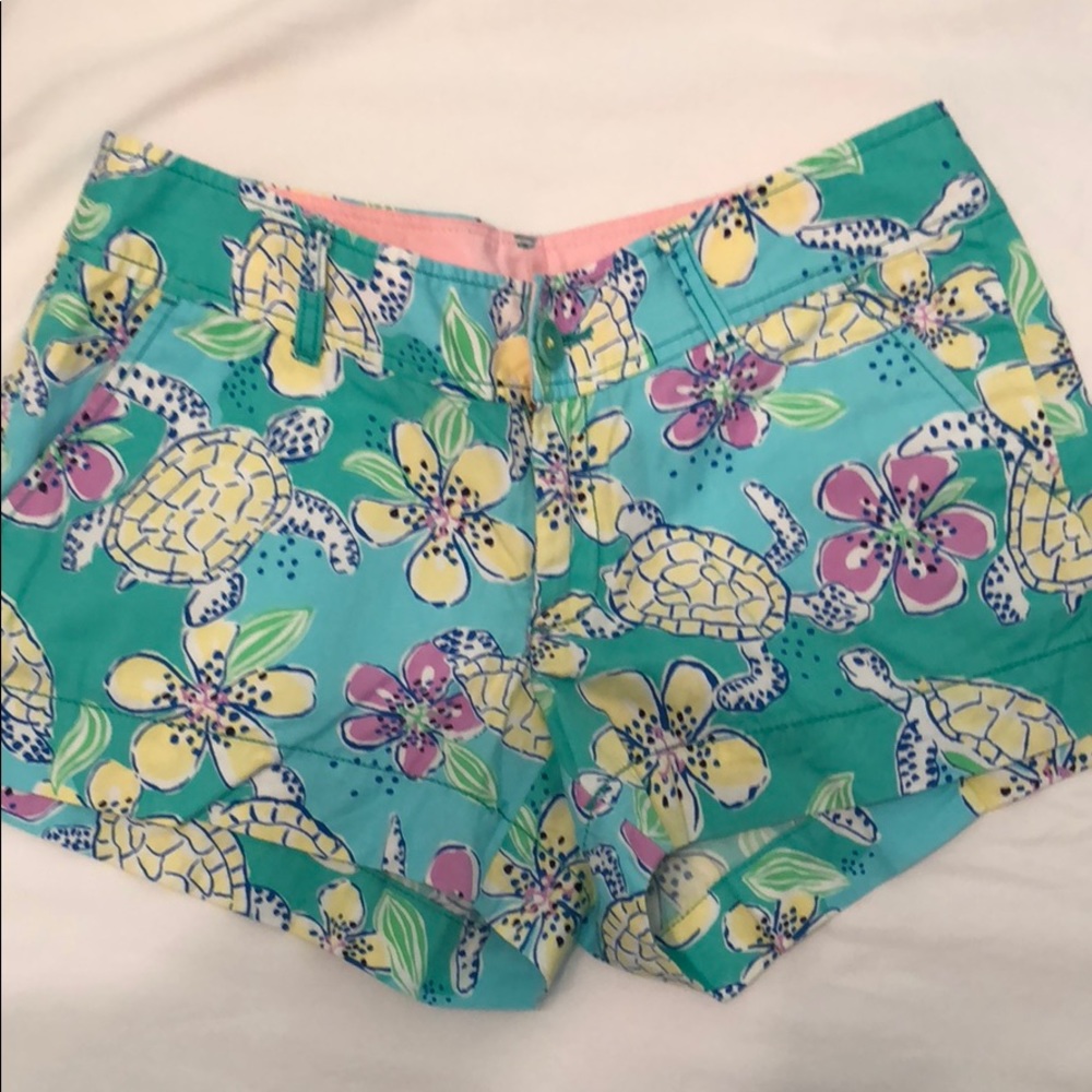 Lilly Pulitzer turtle shorts